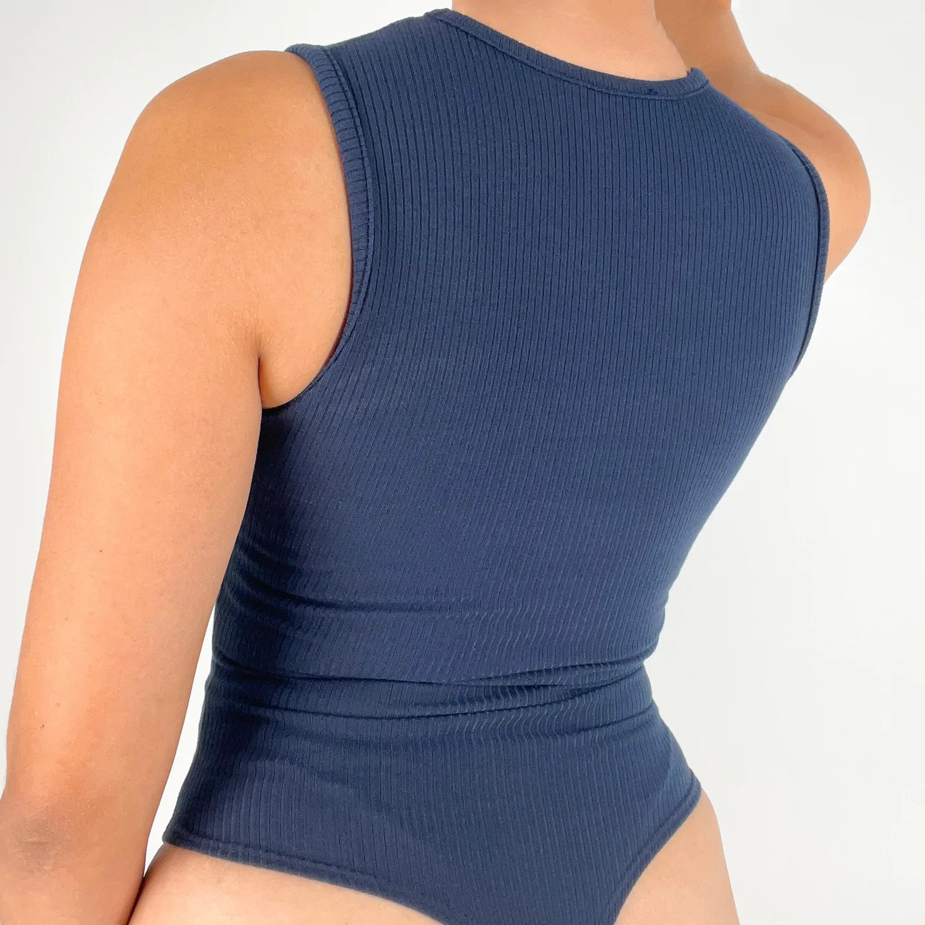 Alo High Neck Bodysuit -Navy