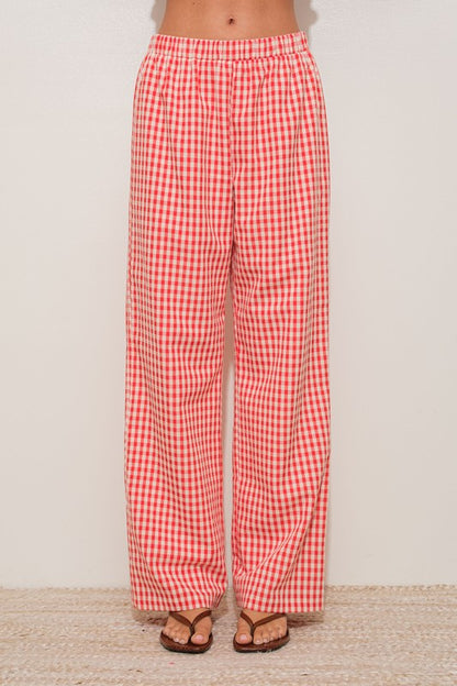 Picnic Date Gingham Pants