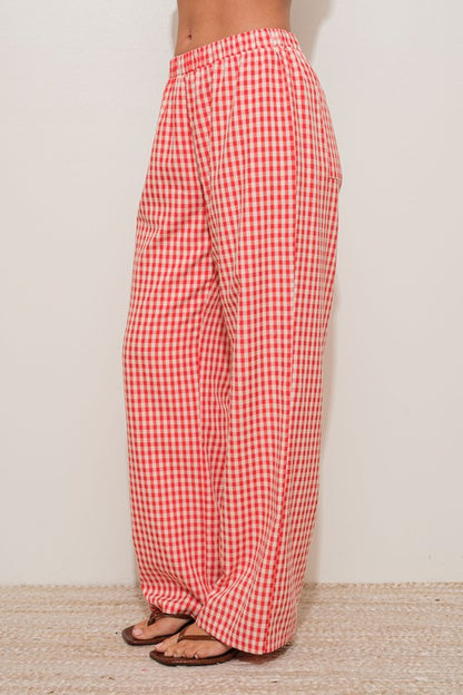 Picnic Date Gingham Pants