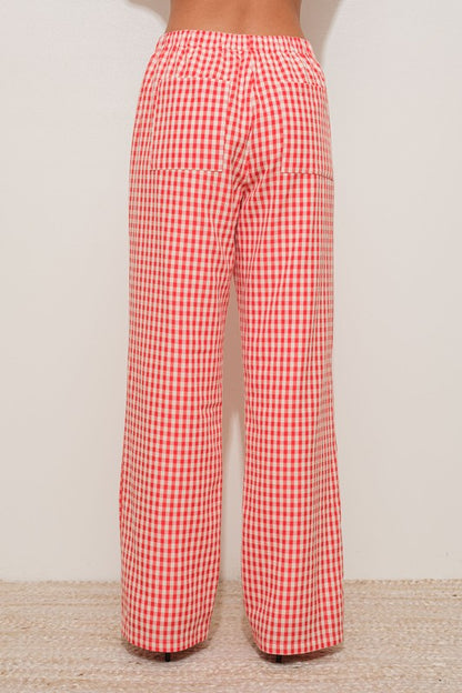 Picnic Date Gingham Pants