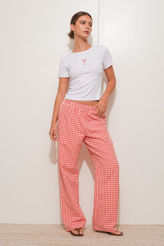 Picnic Date Gingham Pants