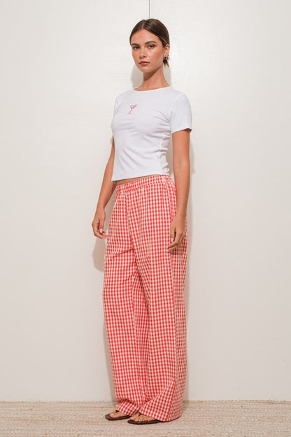 Picnic Date Gingham Pants